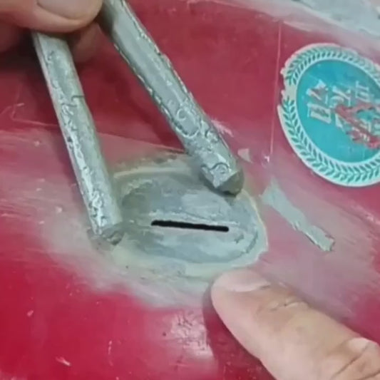 Lågtemperatur Svetsstavar – Enkel Reparation av Metall med Tändare