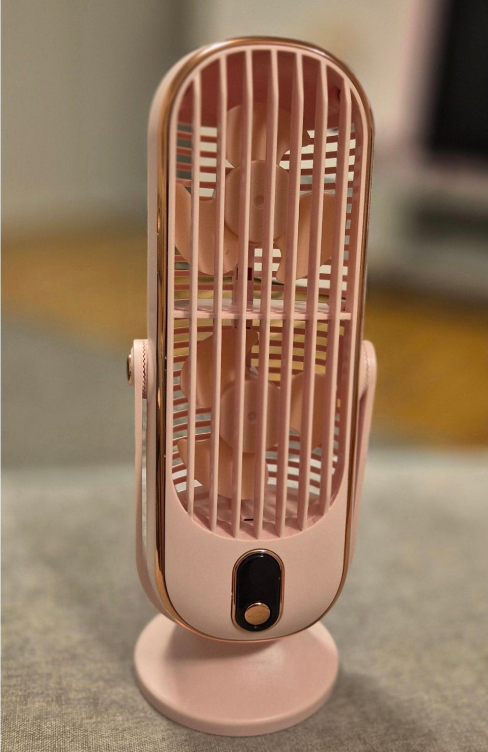 Portabel luftkonditionering – Dubbelmotor, 5 hastigheter, 720° rotation