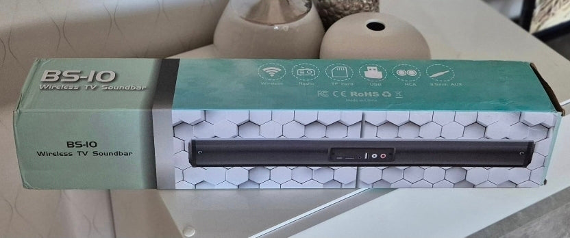 BS-10 TV Soundbar med subwoofer | TV Soundbar with Subwoofer