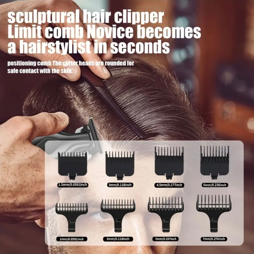 HIENA PRO 2-delars Hårklippare & Skäggtrimmer Set