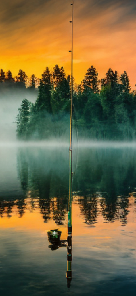 Bärbart Fiskeset – Teleskopisk Stång 180 cm + Spinnrulle & Stort Tillbehörspaket