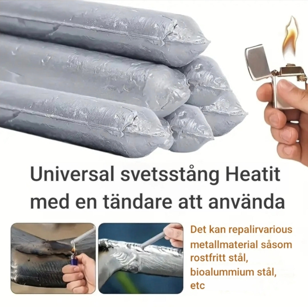 Lågtemperatur Svetsstavar – Enkel Reparation av Metall med Tändare