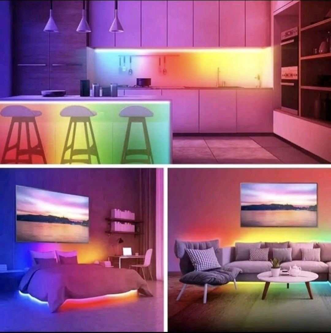 RGB LED Ljusslinga 10 meter