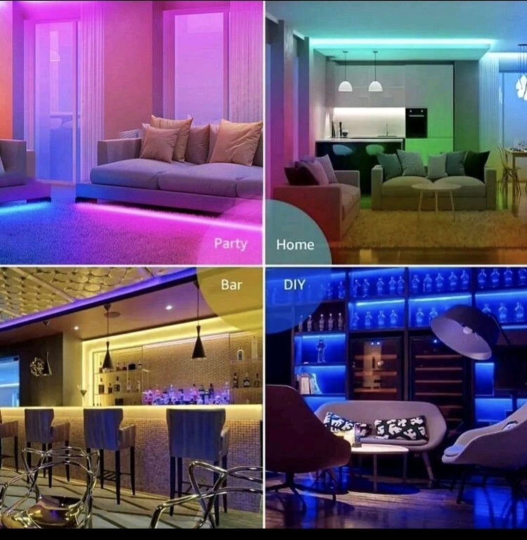 RGB LED Ljusslinga 10 meter