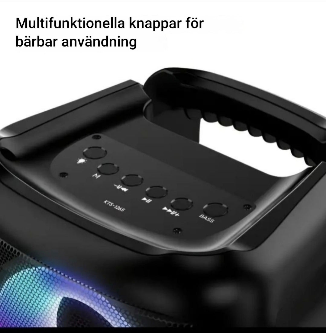 MOKiN 2x10W Trådlös Högtalare med Subwoofer & RGB-Ljus
