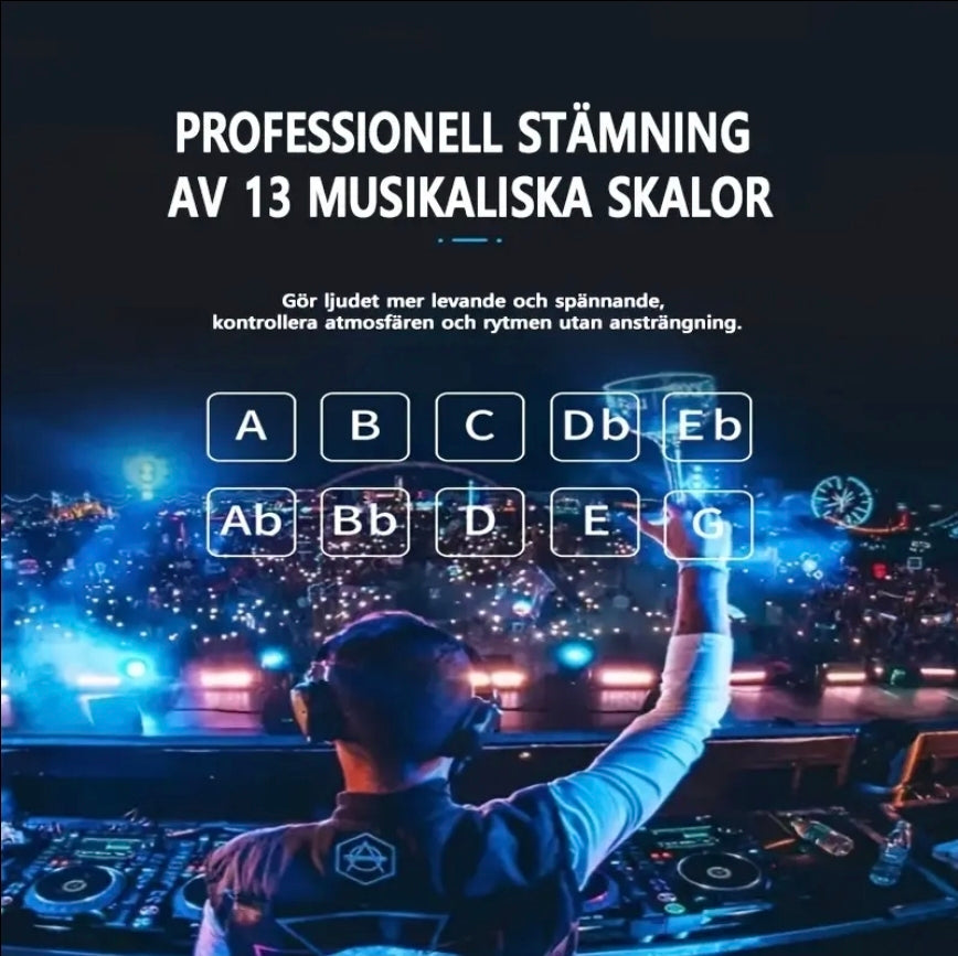 Röstförändrare & Ljudkort i Ett – För Spel, Streaming, Musik & Chatt