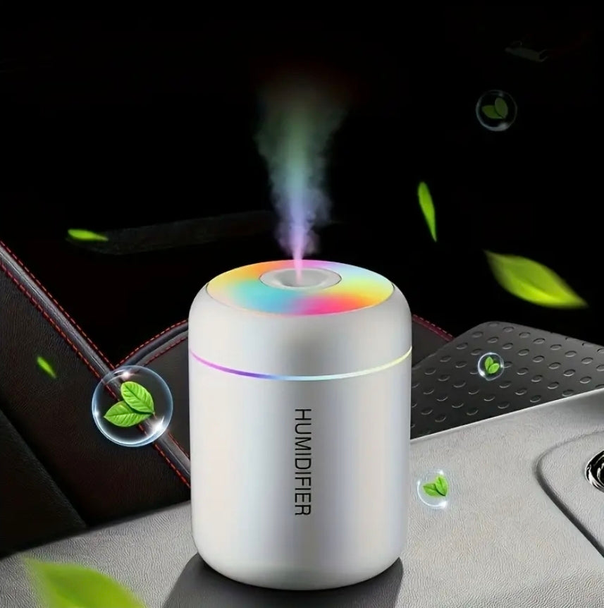 2-i-1 USB Aromadiffusor&Luftfuktare+Lavendel Olja