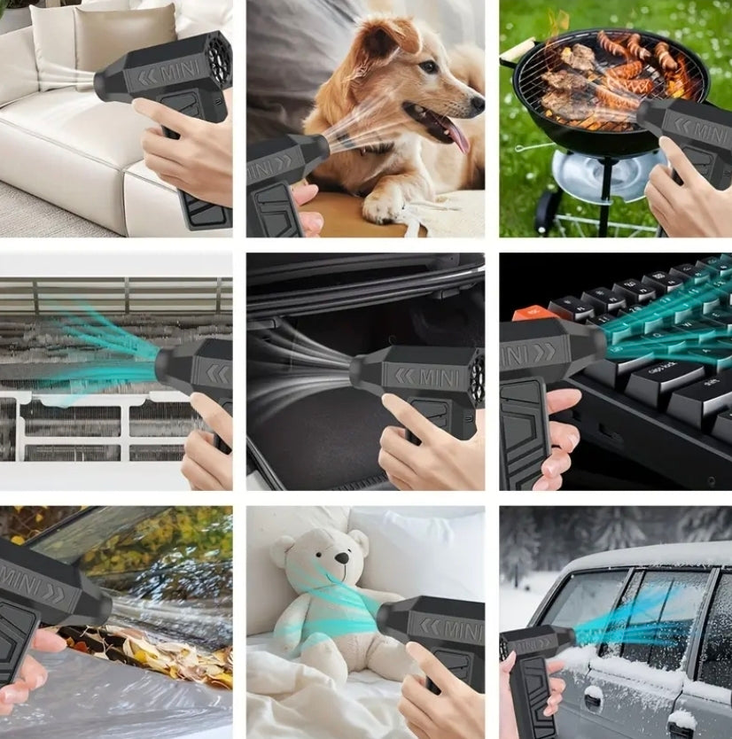 Turbofläkt med 4 Lägen – Kompakt & Effektiv | Jet Air Blower