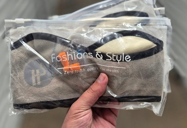 Justerbar Sovmask – Bekväm, Ljusblockerande och Mjuk för Alla Hudtyper