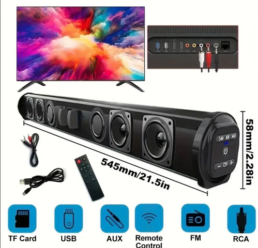 BS-10 TV Soundbar med subwoofer | TV Soundbar with Subwoofer